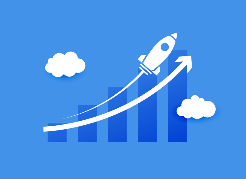sales growth rocket
